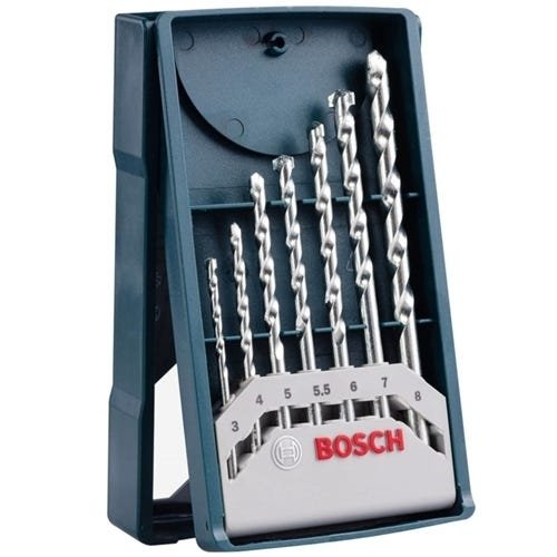 Bosch Mini Xline Com 7 Brocas Para Pedra 7509