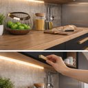 Ver imagem 4 de Armário Cozinha Jasmim 7 Portas 2gav Pés Reguláveis Teka/onix