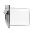 Ver imagem 3 de Caixa De Correio Inox Escovada c/Tarja Preta 14cm profund