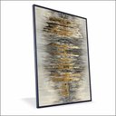 Ver imagem 1 de Quadro Desconstruido Canvas sem Vidro Tamanho-moldura 150x100 Filete Cor Preta