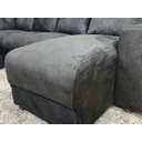 Ver imagem 3 de Sofá de Canto C/ Chaise - com 06 Lugares:preto