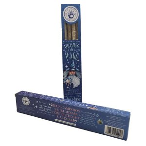 Incenso do Mago 100% Natural - Sálvia e Damar, Limpa As Energias Negativas e Ilumina o Caminho, da C