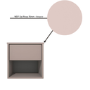 Ver imagem 7 de Mesa de Cabeceira Suspensa com 1 Gaveta e 1 Nicho 100% Mdf Plancasa:sal Rosa
