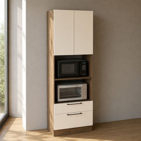 Torre Quente 70cm 2 Portas 2 Gavetas Cozinha Lisboa
