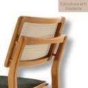Ver imagem 5 de Conjunto com 2 Banquetas em Madeira Eloa Premium Verde/Jade/Imbuia Marrom