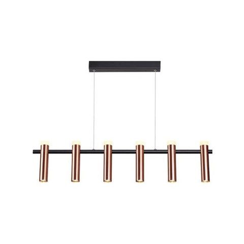 Pendente Bella Tubi 112 x 11 x 33,5cm Led 49w CD002M