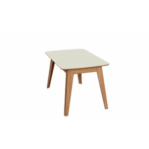 Mesa Retro 160 Cm - Off White/freijó