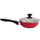 Ver imagem 1 de Frigideira Vermelha Antiaderente Marmorizado Javali CB 24cm