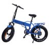 Bicicleta Elétrica Bw3 Aro 20 250w Azul Watts - Vm101b Vm101b - 1