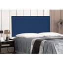 Ver imagem 1 de Painel Verona Cama Box Queen 160cm Suede - SSX Multicoisas - Azul Marinho
