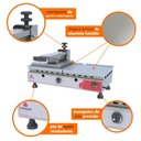 Ver imagem 3 de Prensa Chapa Conjugada Profissional a Gás Alumínio Lanche Pra-700 G - Progás P43535