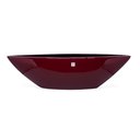 Ver imagem 3 de Vaso Decorativo Barca Vermelho Lira 17x63x17 cm - D’Rossi