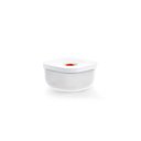 Ver imagem 1 de Recipiente Raso a Vácuo com Válvula Freezer Geladeira Small 12,5 X 12,5 X H7 Cm - 450 Ml - Saveit Gu