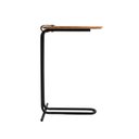 Ver imagem 5 de Mesa de Apoio Lateral 70 x 40 cm Pilar Cinamomo e Preto