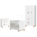Ver imagem 1 de Quarto de Bebê Apolo Branco Fosco - Reller