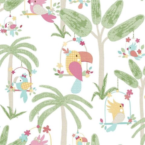 Papel de Parede Mondo Baby Natural Essence 13003 - Rolo 10m X 0,53m
