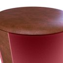 Ver imagem 4 de Puff Banqueta Redondo Luxo Copenhage Matrix