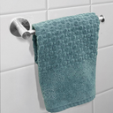Ver imagem 2 de Suporte Porta Toalha de Rosto Toalheiro Reto Inox Escovado Suporte de Parede Acessório de Banheiro