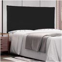 Ver imagem 2 de Cabeceira Painel Solteiro 0,90m Veneza Corano Preto