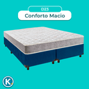 Ver imagem 4 de Cama + Box Blindado e Colchão D23 Casal - D23 Inducol
