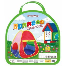 Barraca Infantil com 50 Bolinhas BrinqWay - BW-064 - 2