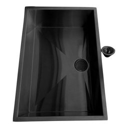 Cuba Preta 70x40 Para Marmore Quadrada Nova Decor Cuba para diversos ambientes - 3