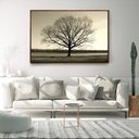 Ver imagem 1 de Quadro Decorativo Moderno Arvore Galhos Secos Com Moldura e Sem Vidro 60X90