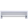 Cabideiro de Parede Arara Roupas 40cm Mdf Branco - 1