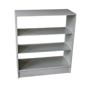 Balcão Expositor com Vidro 100% Mdf Branco - Suprema Móveis