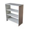 Balcão Expositor com Vidro 100% Mdf Branco - Suprema Móveis - 2