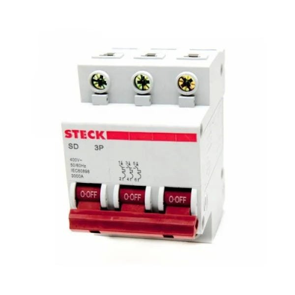 DISJUNTOR C100A DIN 3P STECK - 1