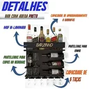 Ver imagem 2 de Barzinho Adega Parede - Boteco Terapia - 54 x 51 Preto