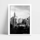 Ver imagem 2 de Quadro Decorativo Monumento Cidade Ribeirão Preto em Moldura Caixa Tacolado Moldura Caixa Alta 4,5cm