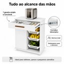 Ver mais imagens de Balcão Fruteira para Cozinha 1 Porta 1 Gaveta 3 Cestos Goiânia Espresso Móveis