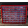 Gaveteiro Organizador Com 64 Gavetas Caixa De Armazenagem Para Ferramentas De Mesa E Parede - Kangur - 2