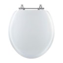 Ver imagem 1 de Assento Sanitário Almofadado Uni Branco para Vaso Celite