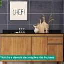 Ver imagem 2 de Tampo para Balcao 160 cm Maisa Preto Rudk