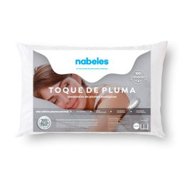 Travesseiro De Pluma Ecológica 230 Fios Não Utiliza Pluma Animal Extramacio - Nabeles - 1 Travesseiro De Pluma Ecológica 230 Fios Não Utiliza Pluma Animal Extramacio - Nabeles - 1
