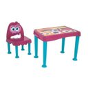 Ver imagem 1 de Conjunto de Mesa e Cadeira Infantil Monster em Polipropileno Tramontina