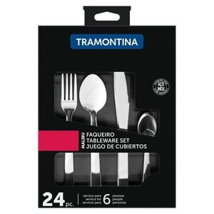 Faqueiro Aço Inox Tramontina Malibu 24 Peças - 23798/046