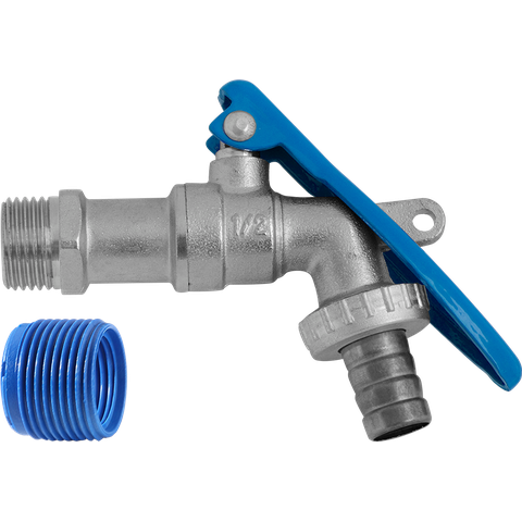 Torneira de Tanque / Jardim C Acesso Restrito 3/4 X ½ -190122 - Blukit