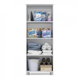 Armário Multiuso 2 Portas 3 Prateleiras Acp Móveis - 3