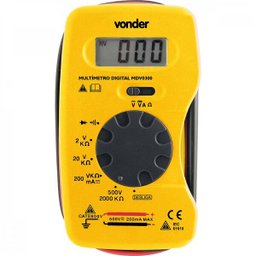 Multímetro digital MDV 0300 Vonder - 6