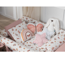 Ver imagem 1 de Kit Protetor de Berço 100% Algodão Percal 200 Fios Rolinho Moderninhos 08 Peças:hippie Chic