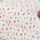 Ver imagem 4 de Kit Protetor de Berço 100% Algodão Percal 200 Fios Rolinho Moderninhos 08 Peças:hippie Chic