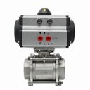 Ver imagem 1 de Válvula Esfera Tripartida 2 Polegadas Aço Inoxidável Rosca Bsp