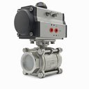 Ver imagem 2 de Válvula Esfera Tripartida 2 Polegadas Aço Inoxidável Rosca Bsp