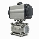 Ver imagem 4 de Válvula Esfera Tripartida 2 Polegadas Aço Inoxidável Rosca Bsp