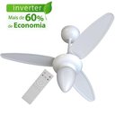Ver imagem 2 de Ventilador Teto Wind Inverter C/contr.remoto Bivolt Branco