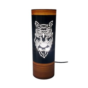 Abajur Luminária de Mesa Tradicional Coruja